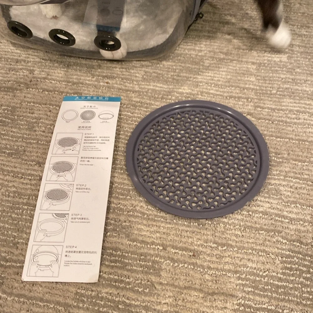 Cat bubble backpack